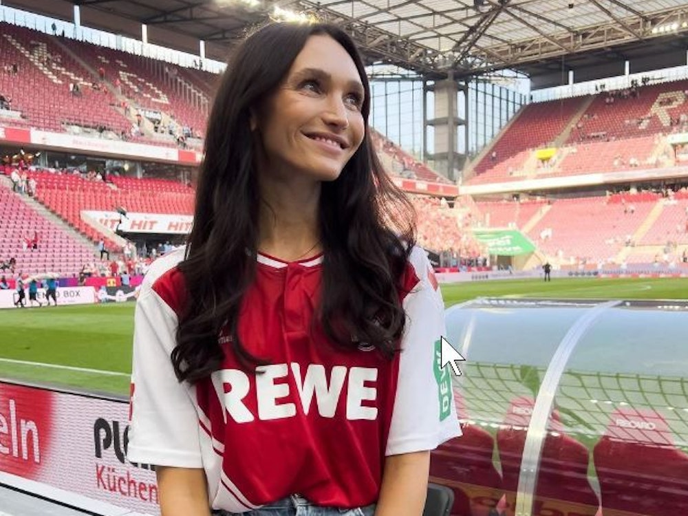 Anna Adamyan, hier auf einem Instagram-Beitrag. Sie ist die Ehefrau von Sargis Adamyan (1. FC Köln).