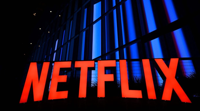 Das Symbolfoto zeigt das Netflix-Logo am 25. September 2022 in Los Angeles.