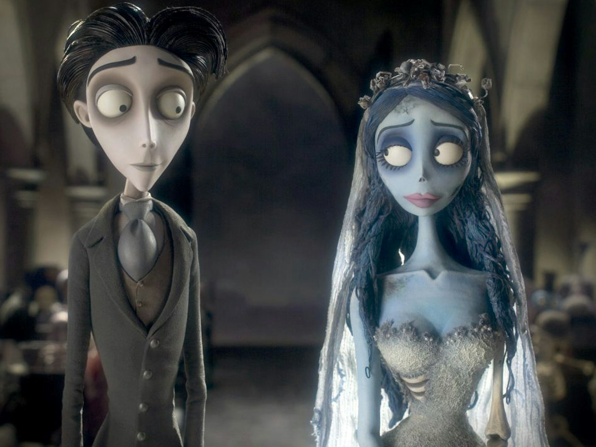 Einer der bekanntesten Halloween-Filme für Kinder: Tim Burtons „Corpse Bride“.