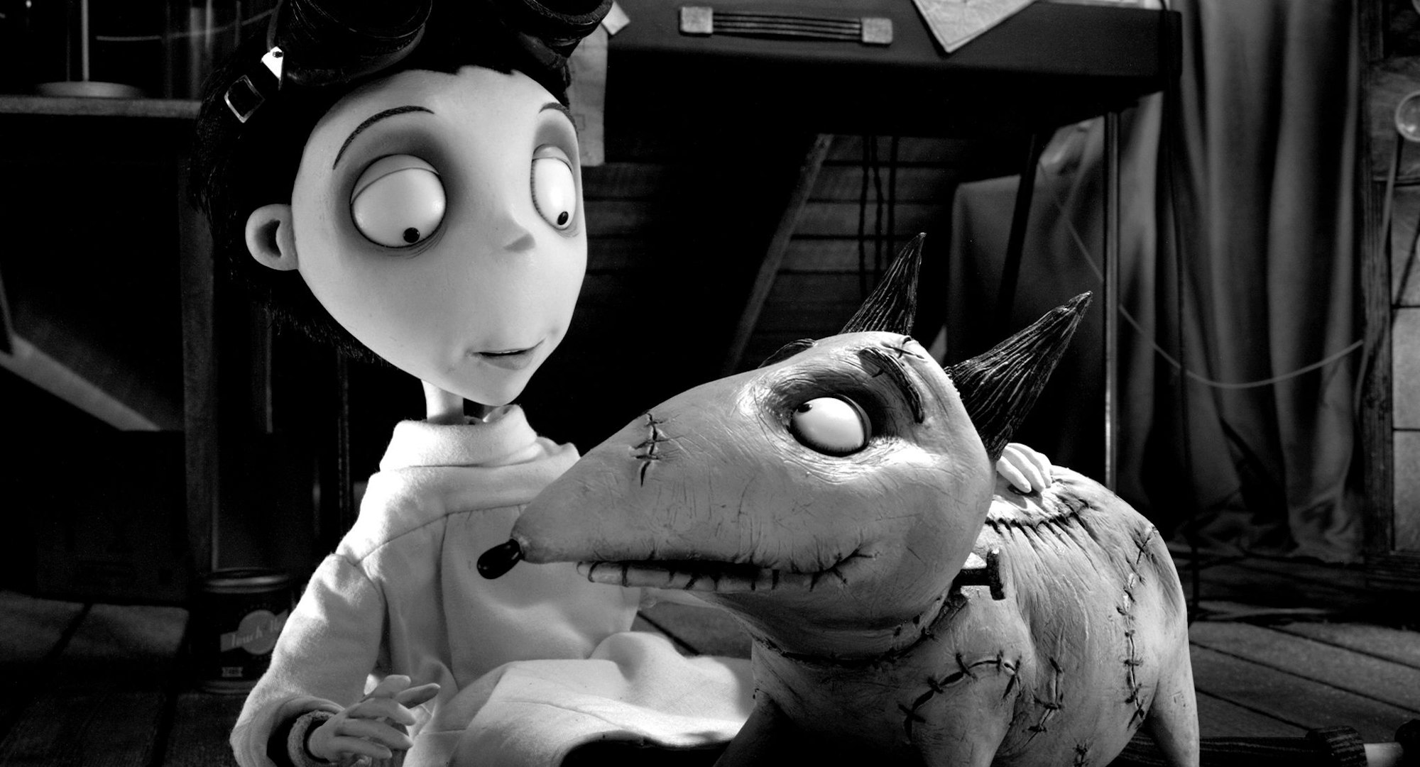 Halloween-Filme für Kinder bei Disney Plus: „Frankenweenie“.