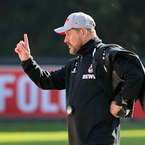 1. FC Köln, Training, Steffen Baumgart (1. FC Köln). 19.10.2022, Bild: Herbert Bucco
