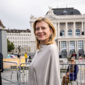 Caroline Peters 2022 beim Filmfestival in Zürich