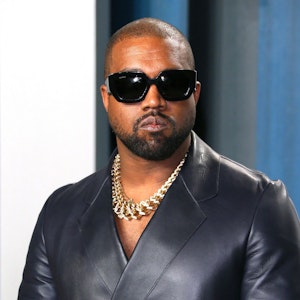 Kanye West bei der „Vanity Fair“-Oscar-Party 2020.