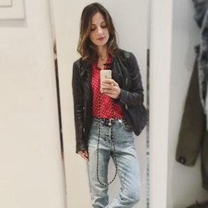 Romina Langenhan auf einem Instagram-Selfie aus dem jahr 2019.