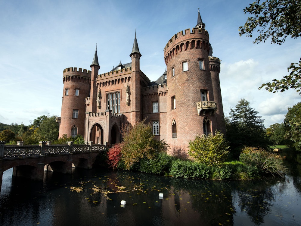 Schloss Moyland im Kreis Kleve gehört zu den schönsten Schlössern Nordrhein-Westfalens.