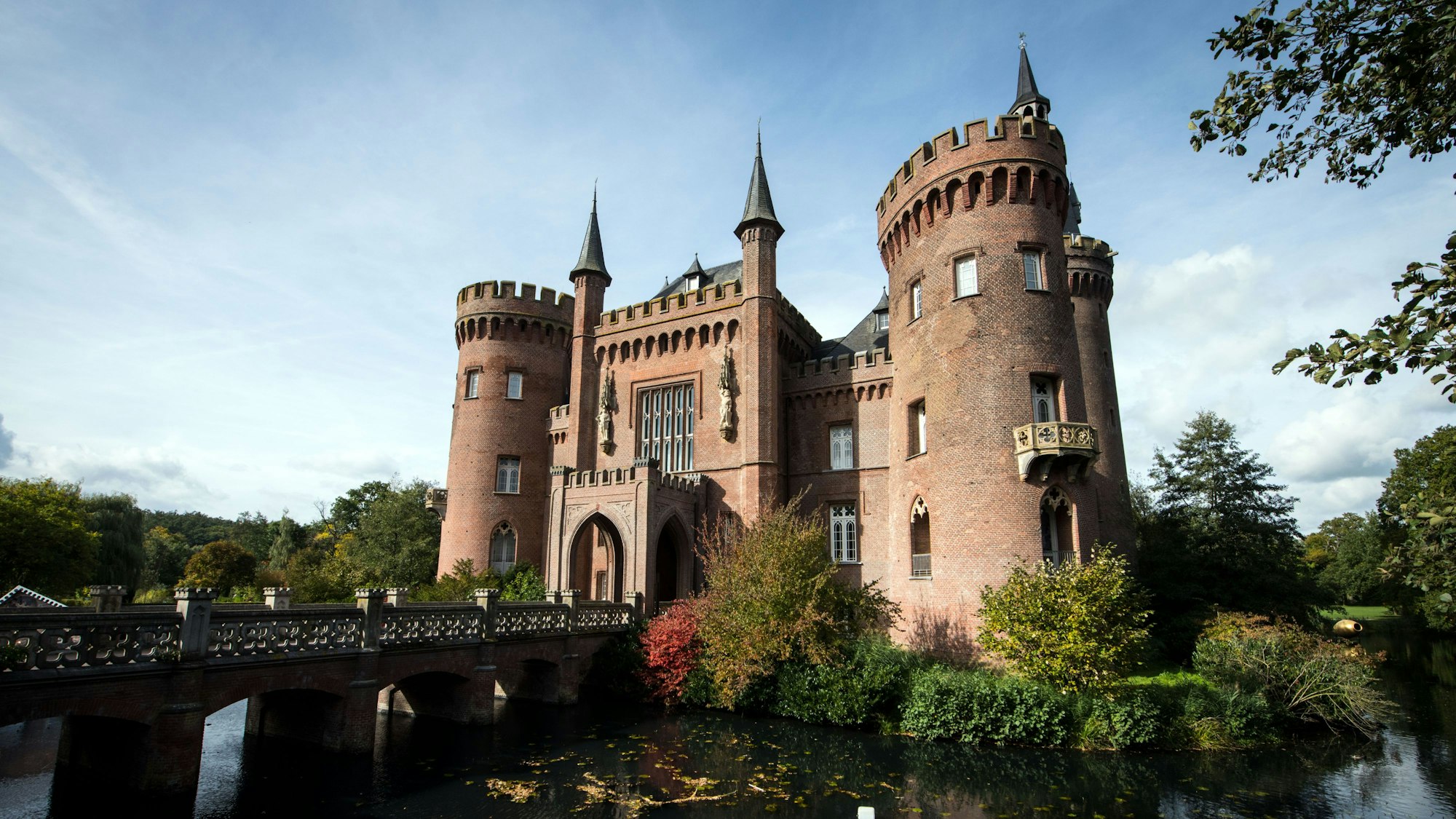 Schloss Moyland entspringt wahrlich einem Märchen.