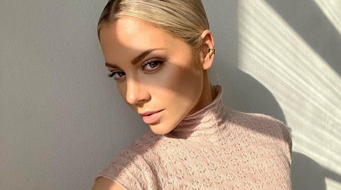 Valentina Pahde auf einem Instagram-Selfie vom Februar 2022.