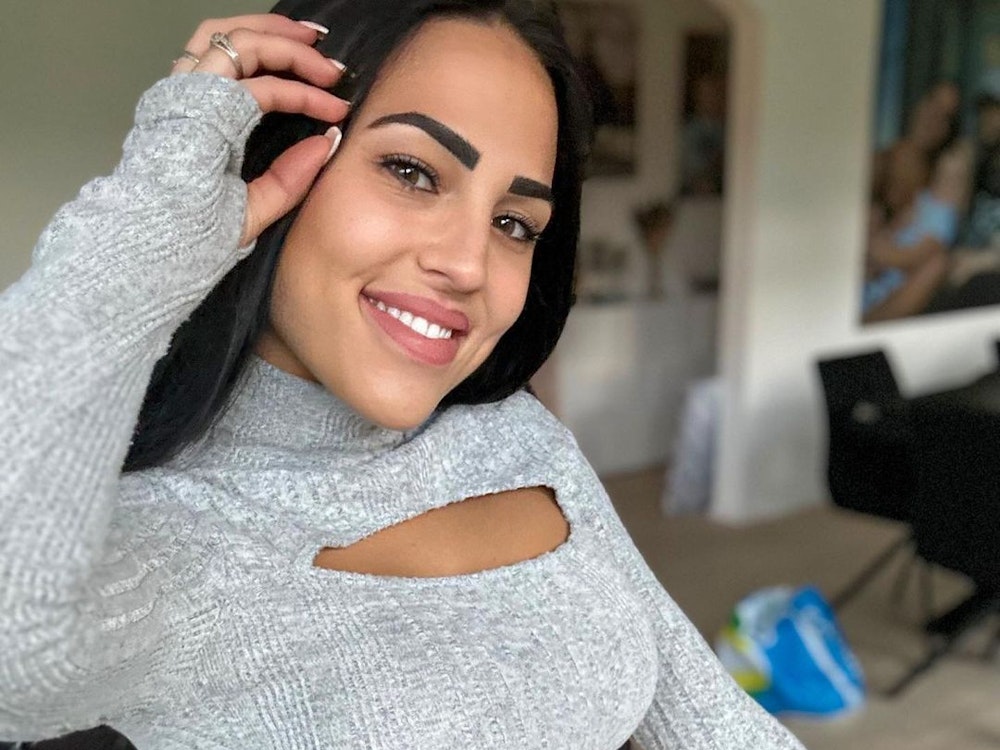Elena Miras auf einem Instagram-Selfie vom Oktober 2022.