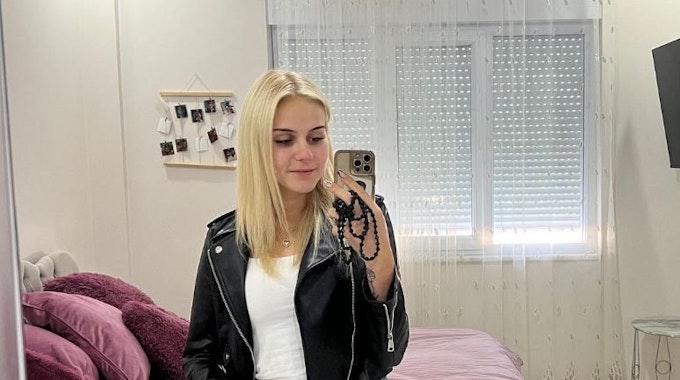 Estefania Wollny auf einem Instagram-Selfie vom 20.9.2022