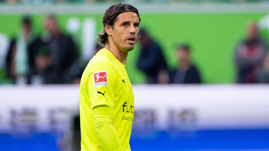 Yann Sommer von Borussia Mönchengladbach, hier am 15. Oktober 2022 beim Spiel in Wolfsburg, könnte seinen 2023 auslaufenden Vertrag schon bald verlängern.