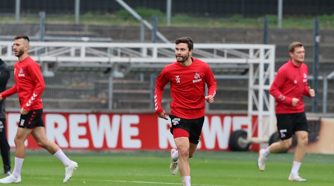 Jonas Hector im Training des 1. FC Köln.