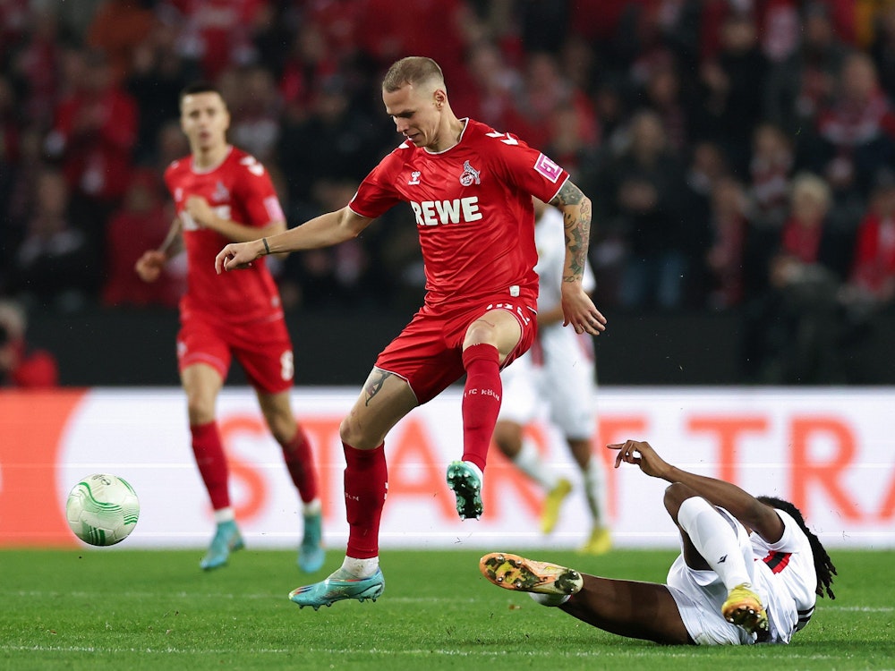 Ondrej Duda traf für den 1. FC Köln am Donnerstag (3. November 2022) zum 2:2 gegen OGC Nizza.