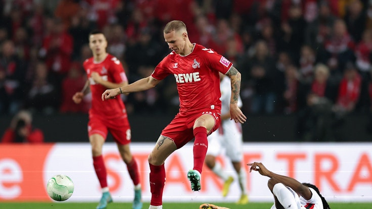 Ondrej Duda traf für den 1. FC Köln am Donnerstag (3. November 2022) zum 2:2 gegen OGC Nizza.