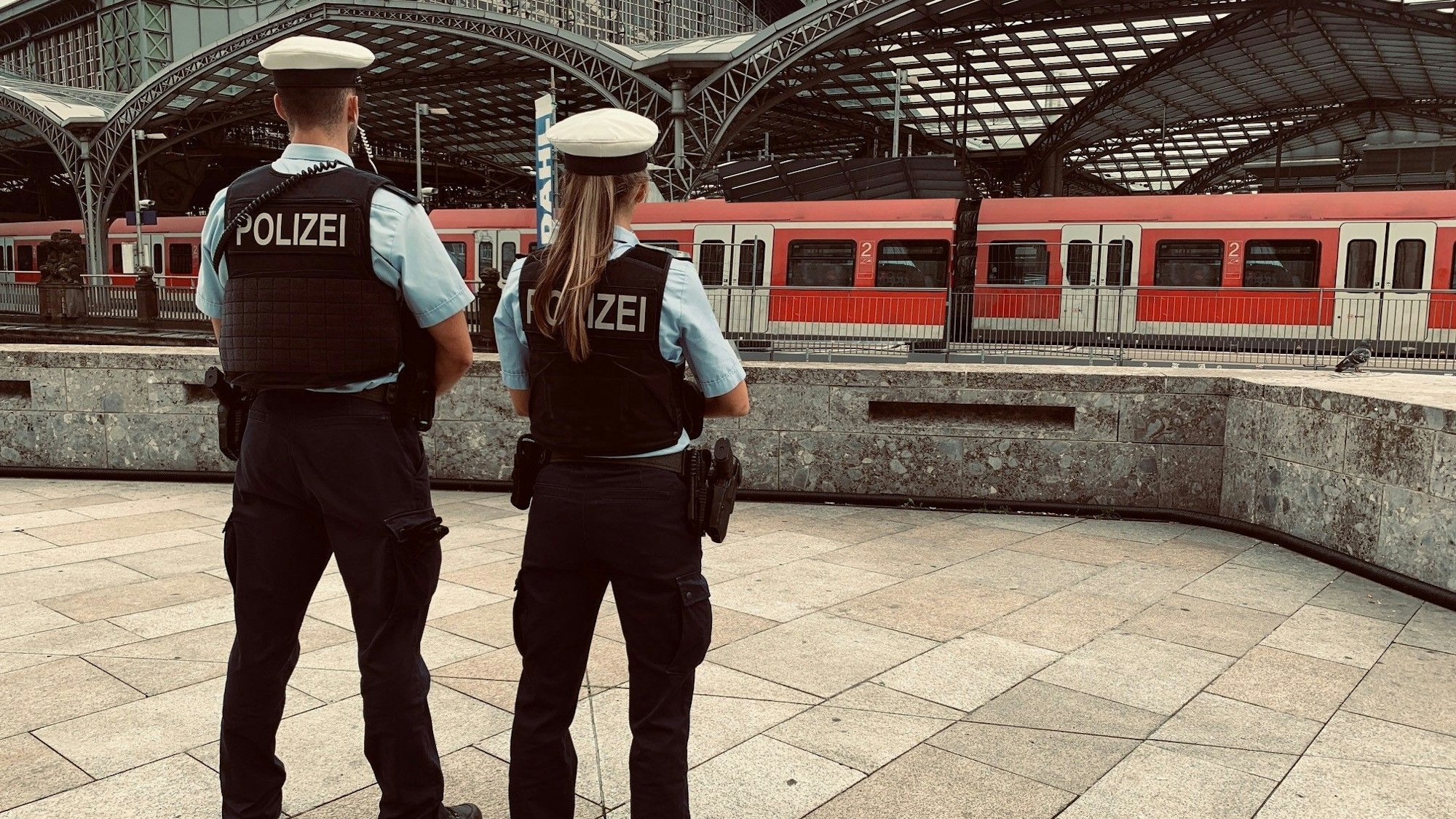 Bundespolizei am Hauptbahnhof Köln (Symbolbild)