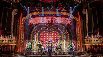 Bild aus dem Musical „Moulin Rouge“ in Köln.
