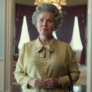 Schauspielerin Imelda Staunton spielte in der fünften Staffel der Netflix-Serie The Crown Königin Elizabeth II.&nbsp;