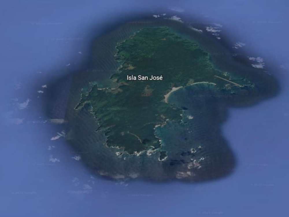 Die "Isla San José" liegt vor Panama und gehört zu den sogenannten Perleninseln. Dort wurde 2022 die zweite Staffel der Youtube-Survival-Show "7 vs. Wild" gedreht.