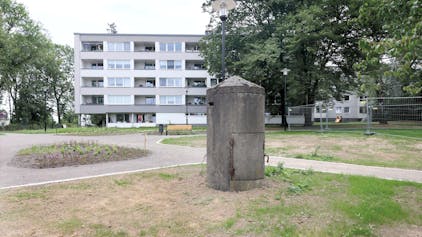 Der neugestaltete Innenstadtpark West in Burscheid