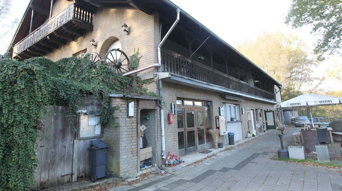 Das Haupthaus des Campingplatzes Herfterath in Much-Ophausen