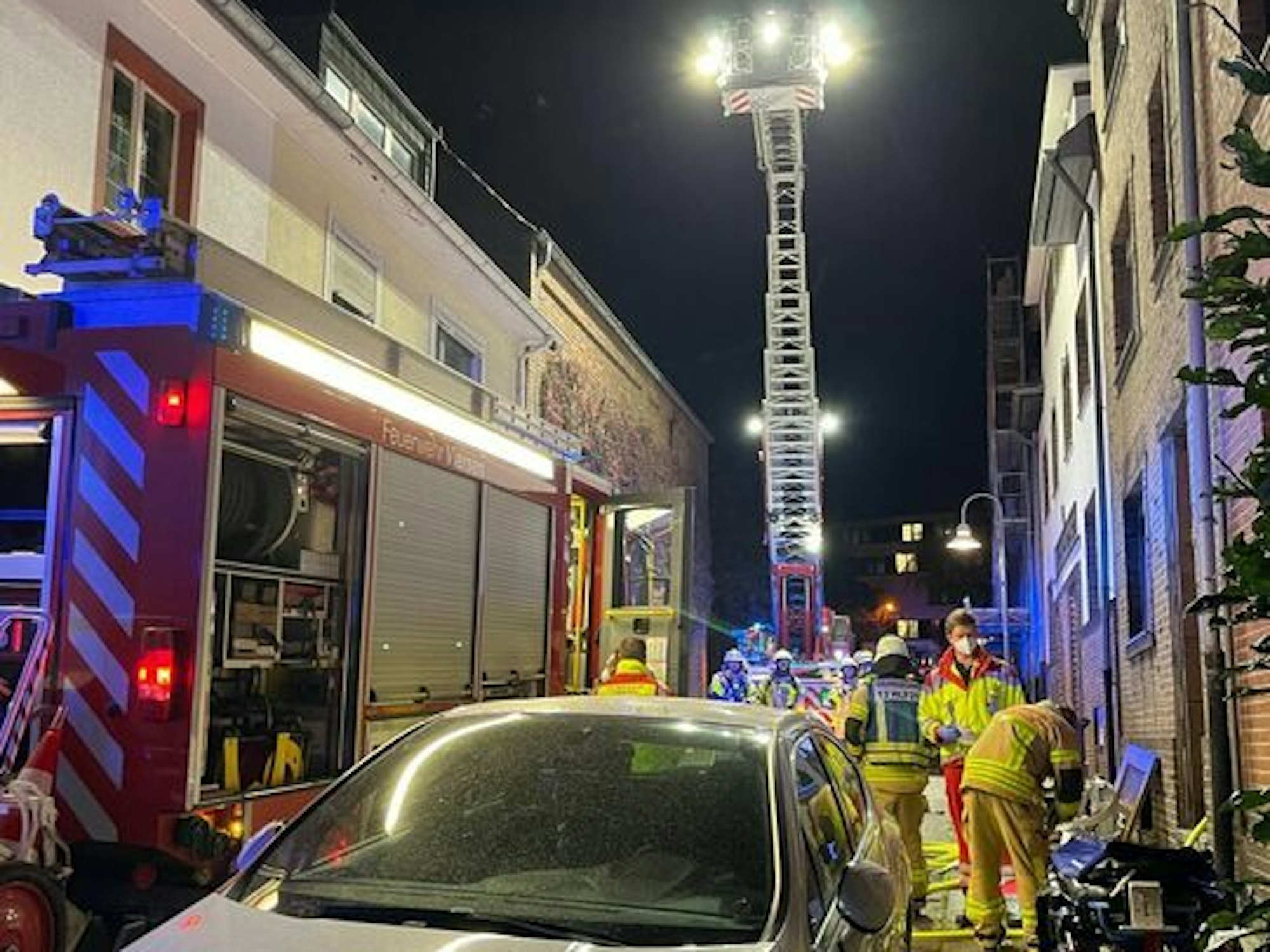 In Viersen ist es am 12. November 2022 zu einem Brand in der Altstadt gekommen, bei dem allem Anschein nach ein Mann zu Tode kam.