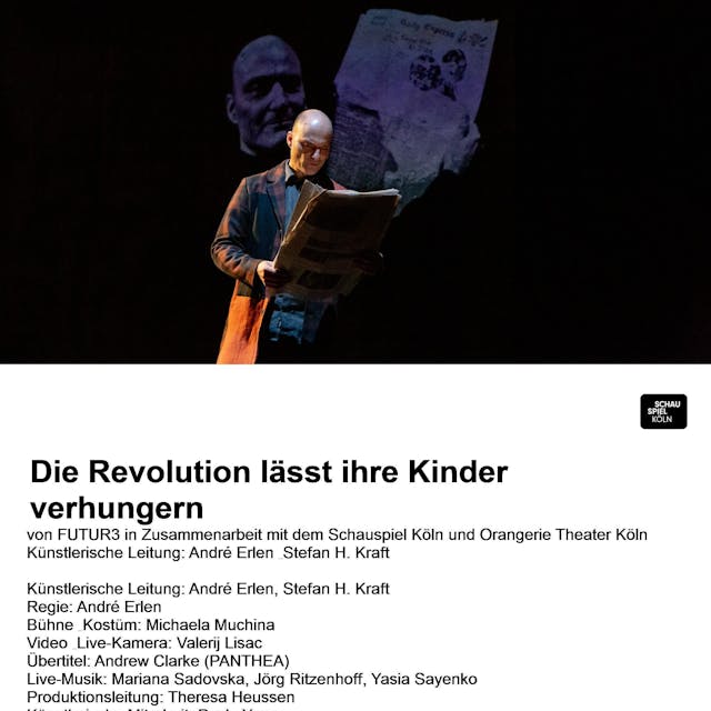Die Revolution lässt ihre Kinder verhungern. FUTUR3 und das Schauspiel Köln gedenken mit einem Stück der Hungertote der Ukraine