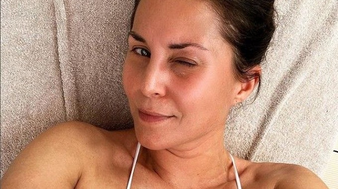 Vanessa Blumhagen, hier auf einem ihrer zahlreichen Instagram-Selfies am 19. Juni.