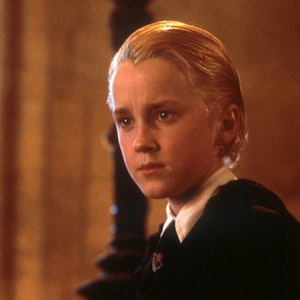 Tom Felton alias „Draco Malfoy“, hier in einer Szene von „Harry Potter und der Stein der Weisen“.
