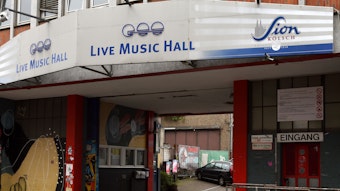 Der Eingang zur Live Music Hall.