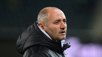 Oliver Neuville, hier am 11. November 2022 beim Spiel zwischen Borussia Mönchengladbach und Borussia Dortmund.