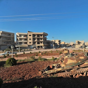Die kurdische Stadt Kobane ist vom Krieg gezeichnet.