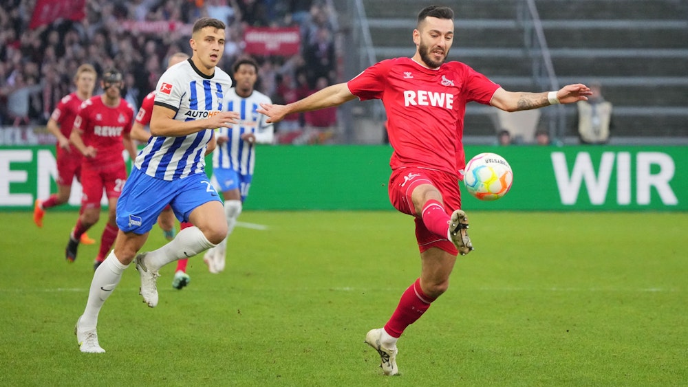 Sargis Adamyan bei der Niederlage des 1. FC Köln bei Hertha BSC.
