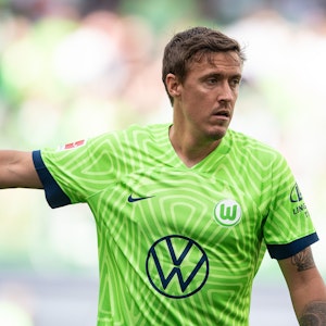 Max Kruse am 6. August 2022 im Trikot des VfL Wolfsburg.