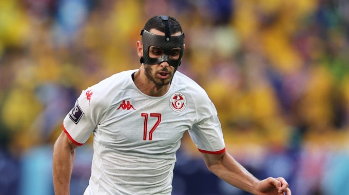 Derzeit für Tunesien bei der WM im Einsatz: Ellyes Skhiri