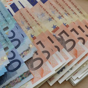 Euro-Geldscheine (Symbolbild).