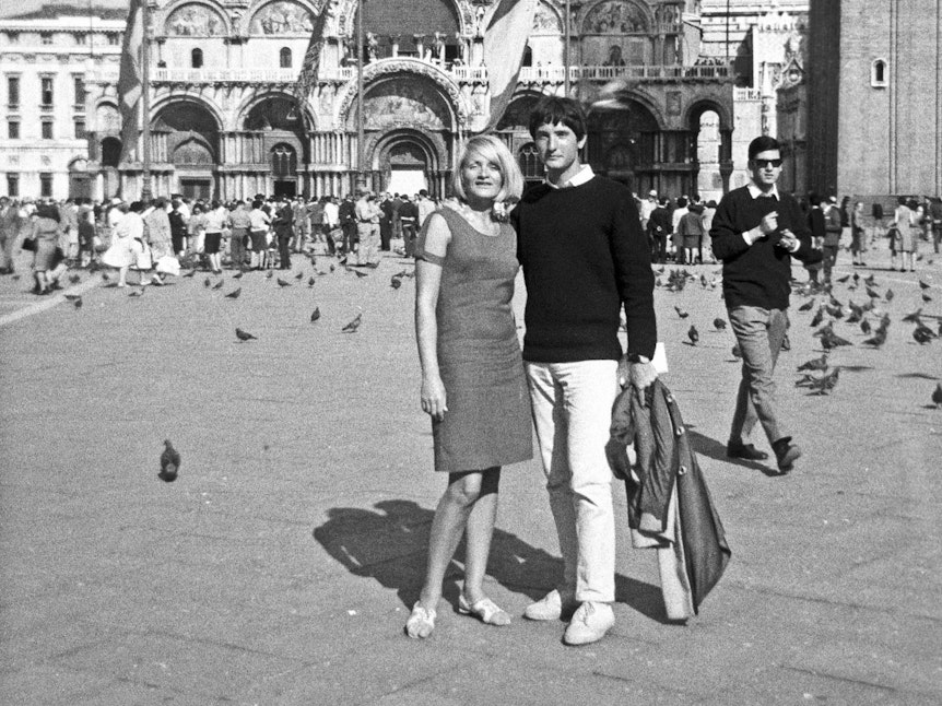 Alice Schwarzer und ihr Freund Bruno auf Italienreise im Jahre 1967