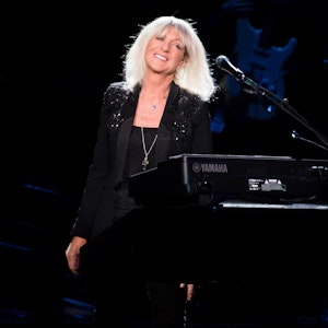 Christine McVie von der Band Fleetwood Mac bei einem Auftritt im Madison Square Garden. Die britische Sängerin und Songwriterin starb am Mittwoch.