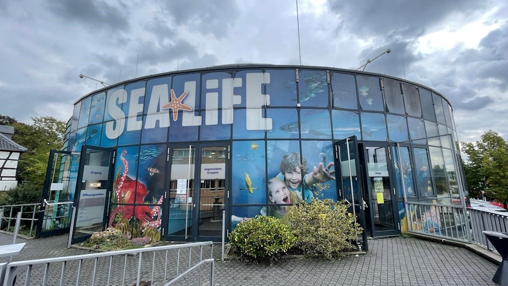 Das Sea-Life-Gebäude in Königswinter.