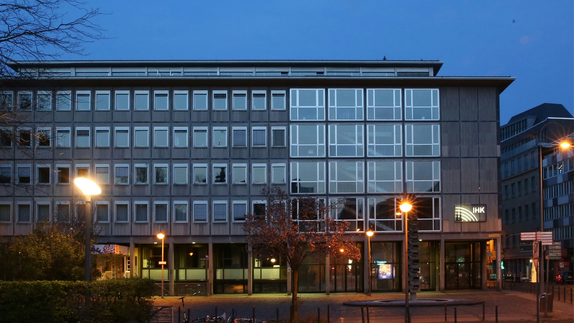 Gebäude der Industrie- und Handelskammer zu Köln.