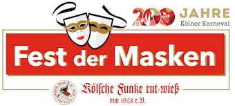 Das Fest der Masken steigt am 11. Februar 2023 ab 20 Uhr Gürzenich zu Köln.