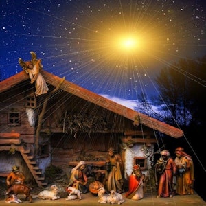 An Weihnachten feiern wir die Geburt Jesu Christi.