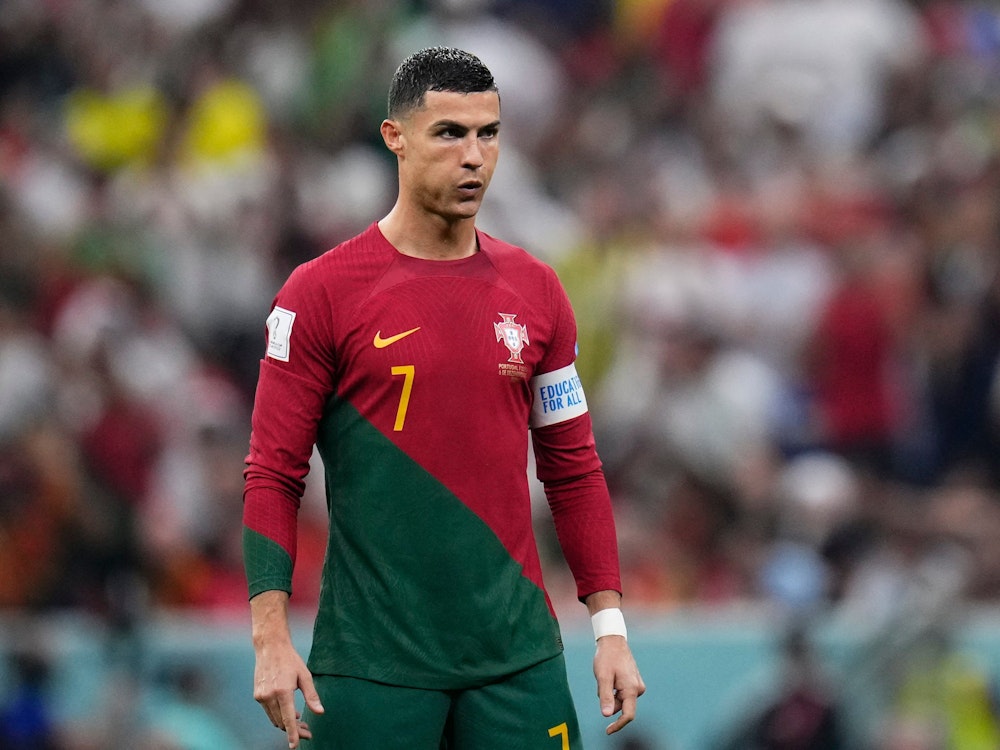 Cristiano Ronaldo bei der WM 2022.