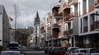 Die Josefine-Clouth-Straße in Köln-Nippes