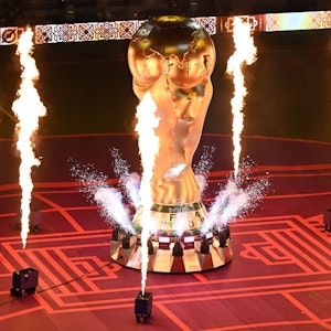 Eröffnungsfeier der Fußball-WM in Katar am 20. November 2022.