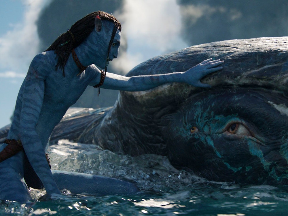 Lo’ak und Tulkun in den 20th Century Studios - Dreharbeiten für den Film Avatar- the Way of Water 2022.