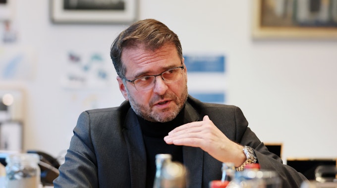 Redaktionsbesuch und Interview mit Andreas Feicht, neuer Vorstandsvorsitzender der Rheinenergie AG.