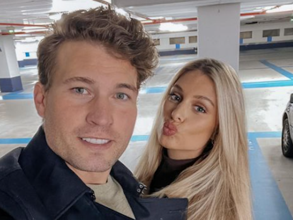 Raúl Richter und seine Freundin Vanessa Schmitt, hier auf einem Instagram-Selfie vom Oktober 2022, waren kurzzeitig getrennt.