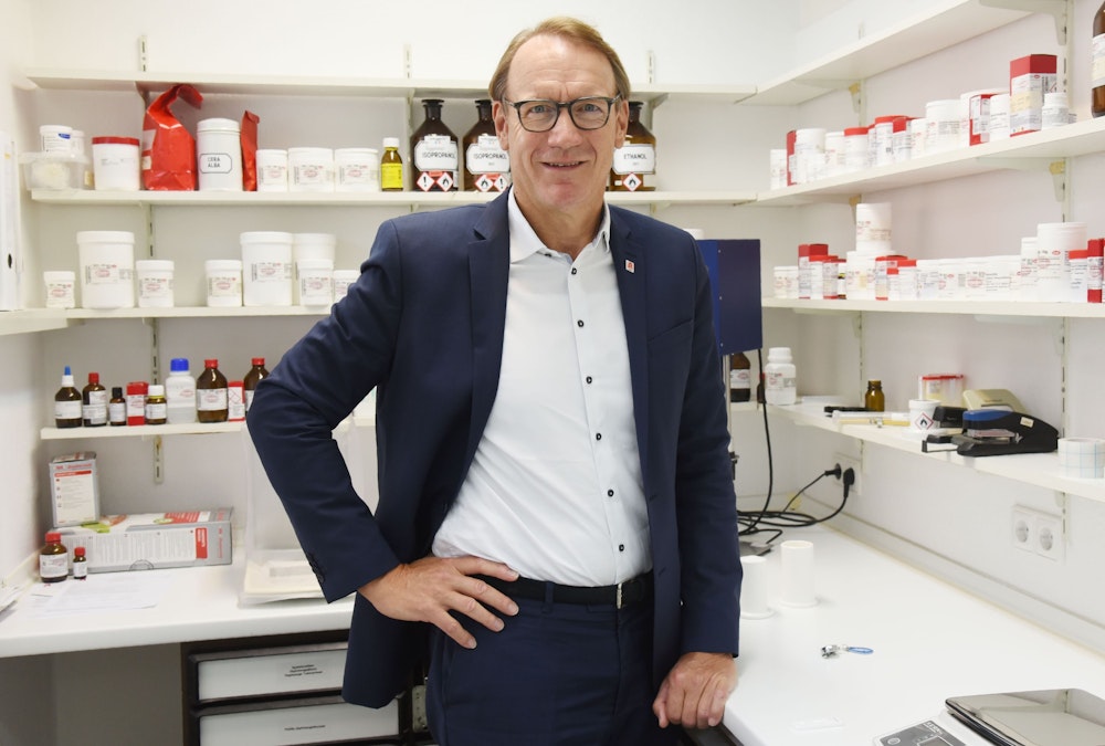 Thomas Preis, Chef des Apotheker Verbandes Köln und Nordrhein am 6. Dezember 2021.
