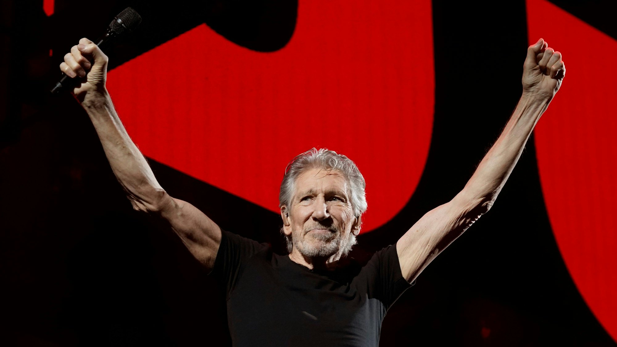 Roger Waters, Sänger, Komponist und Mitbegründer der Rockgruppe Pink Floyd, bei einem Konzert in Los Angeles im September 2022.