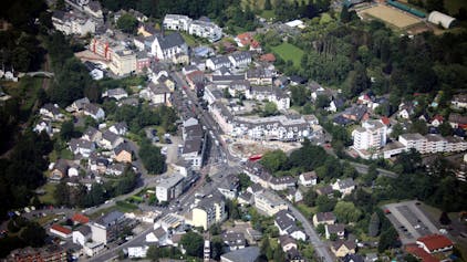 Luftaufnahme von Rösrath.