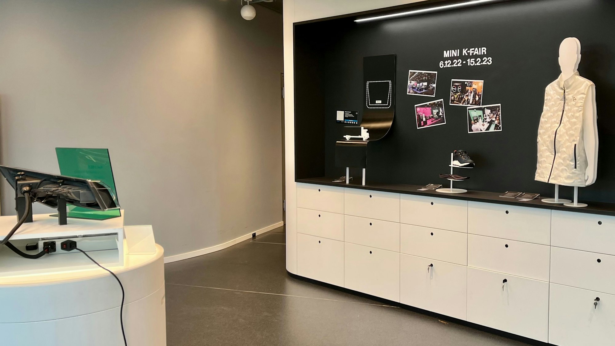 Das „Idea-Lab“ im Erdgeschoss der Konzernzentrale, in dem Covestro auch neue Produkte zeigt.